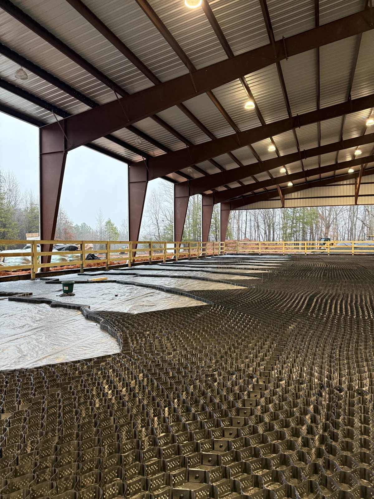 Steel Covered Arenas - professional equestrian ground solutions in Illinois